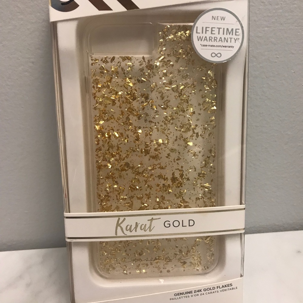 Case mate Karat Gold case for iPhone 6/7 plus NWT